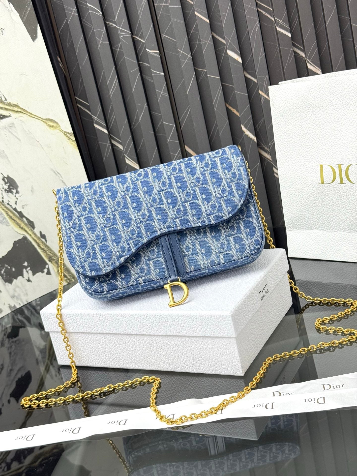 Dior Monogram Flap Handbag Collection – Chain Charm Series