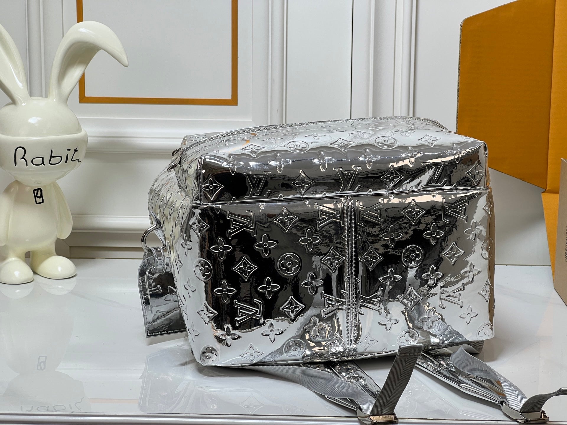Louis Vuitton Metallic Monogram Backpack – Futuristic Luxe Edition