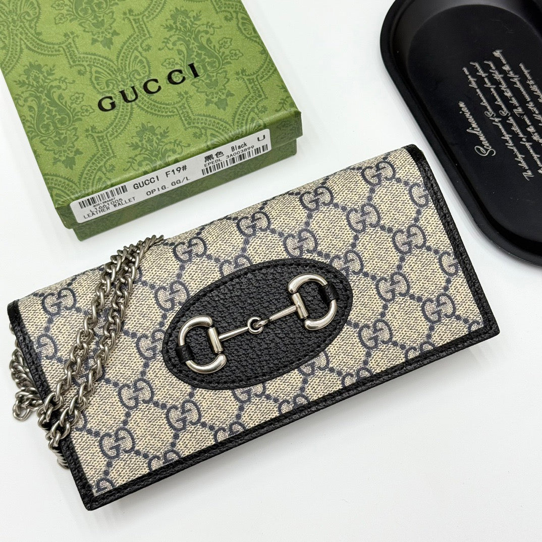 Gucci Horsebit Crossbody Wallet Collection – Signature Chain Edition