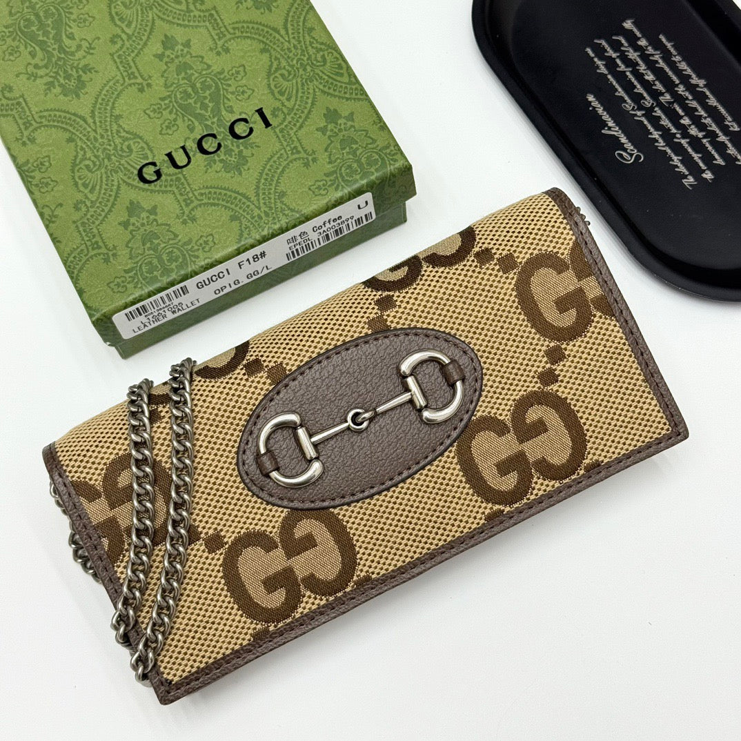 Gucci Horsebit Crossbody Wallet Collection – Signature Chain Edition