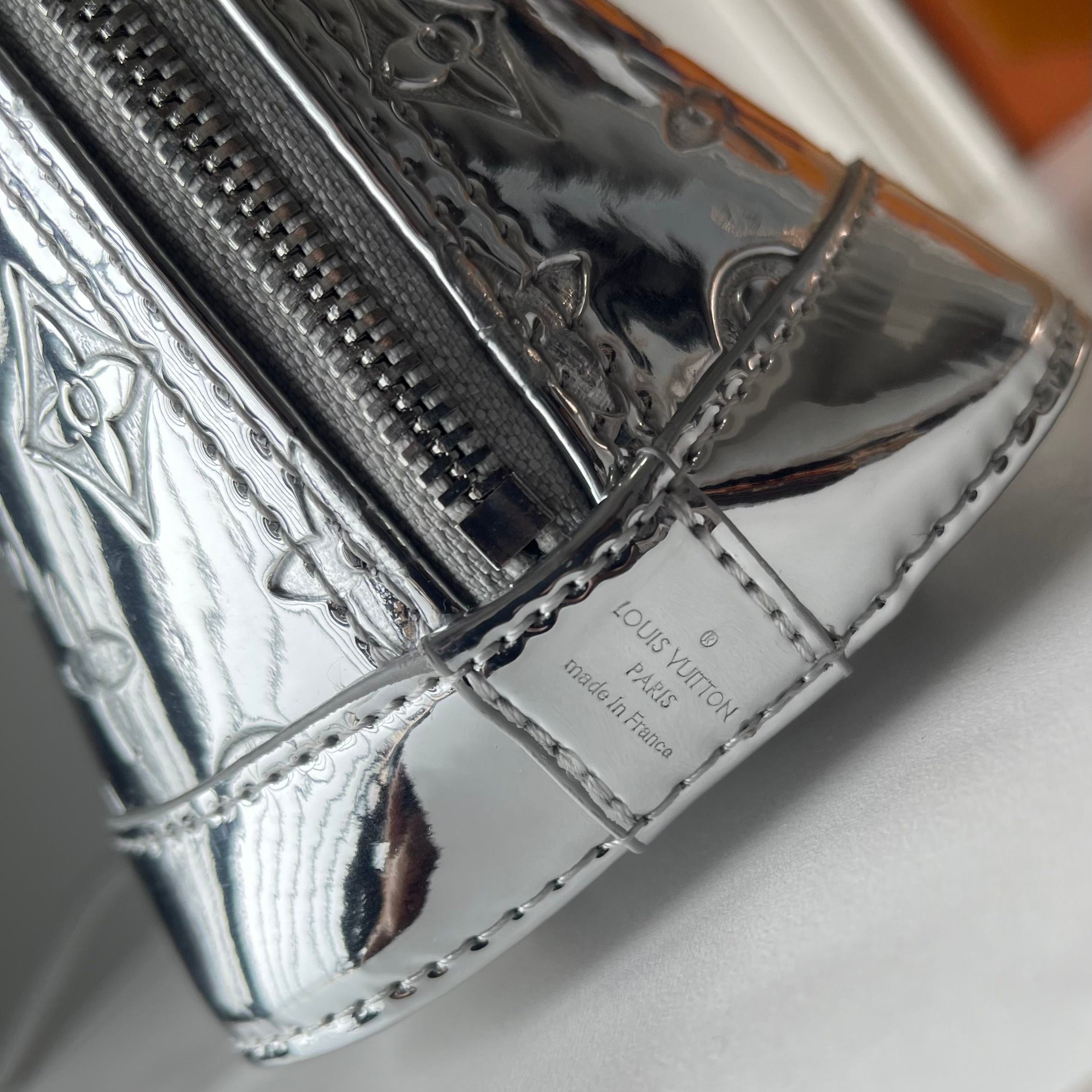 Louis Vuitton Metallic Dome Handbag Collection – Rose Gold & Silver Edition