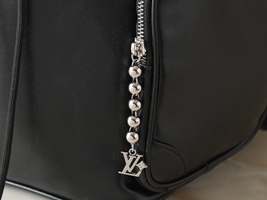 Louis Vuitton Black Leather Flap Backpack – Urban Explorer Edition