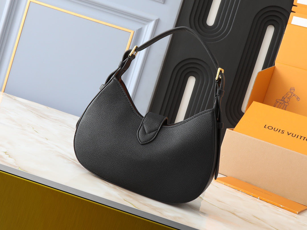 Louis Vuitton Crescent Padlock Handbag Collection – Gold Emblem Series