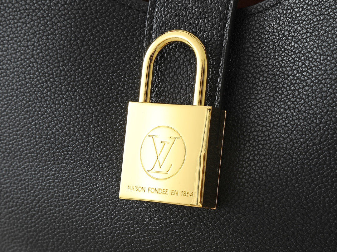 Louis Vuitton Crescent Padlock Handbag Collection – Gold Emblem Series
