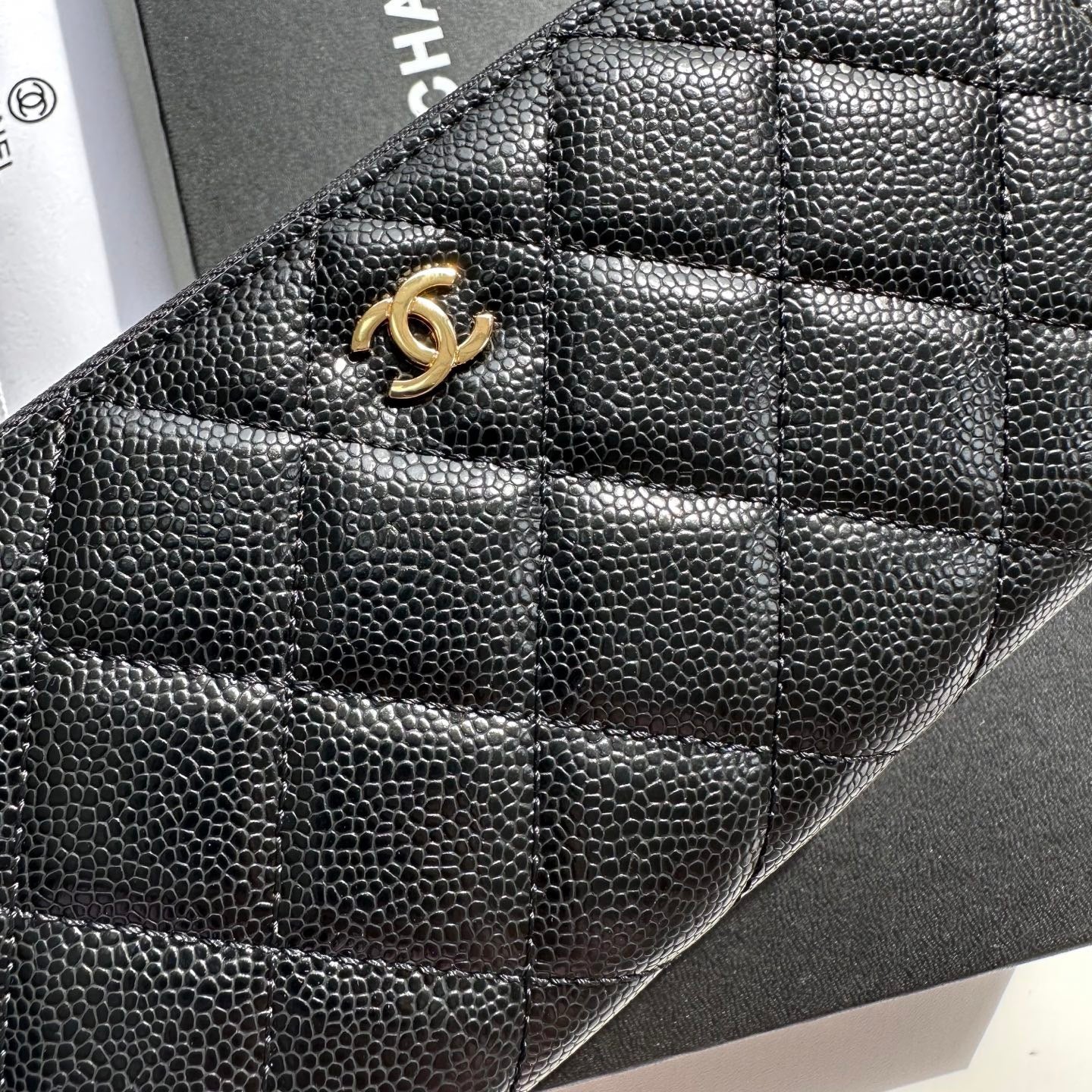 Chanel Quilted Zipper Wallet Collection – Chain Charm Edition