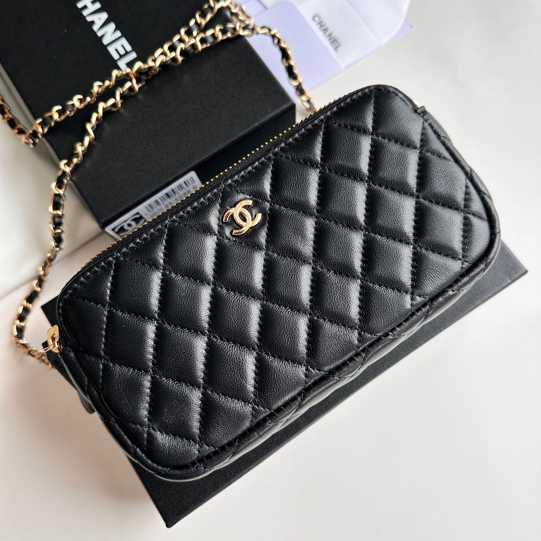Chanel Quilted Chain Flap Handbag Collection – Classic CC Edition