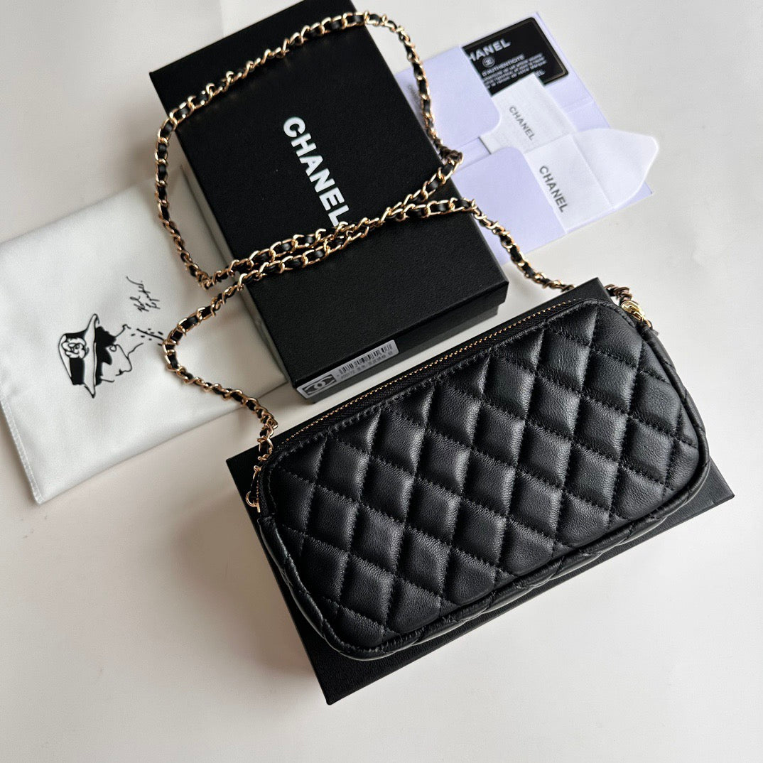 Chanel Quilted Chain Flap Handbag Collection – Classic CC Edition