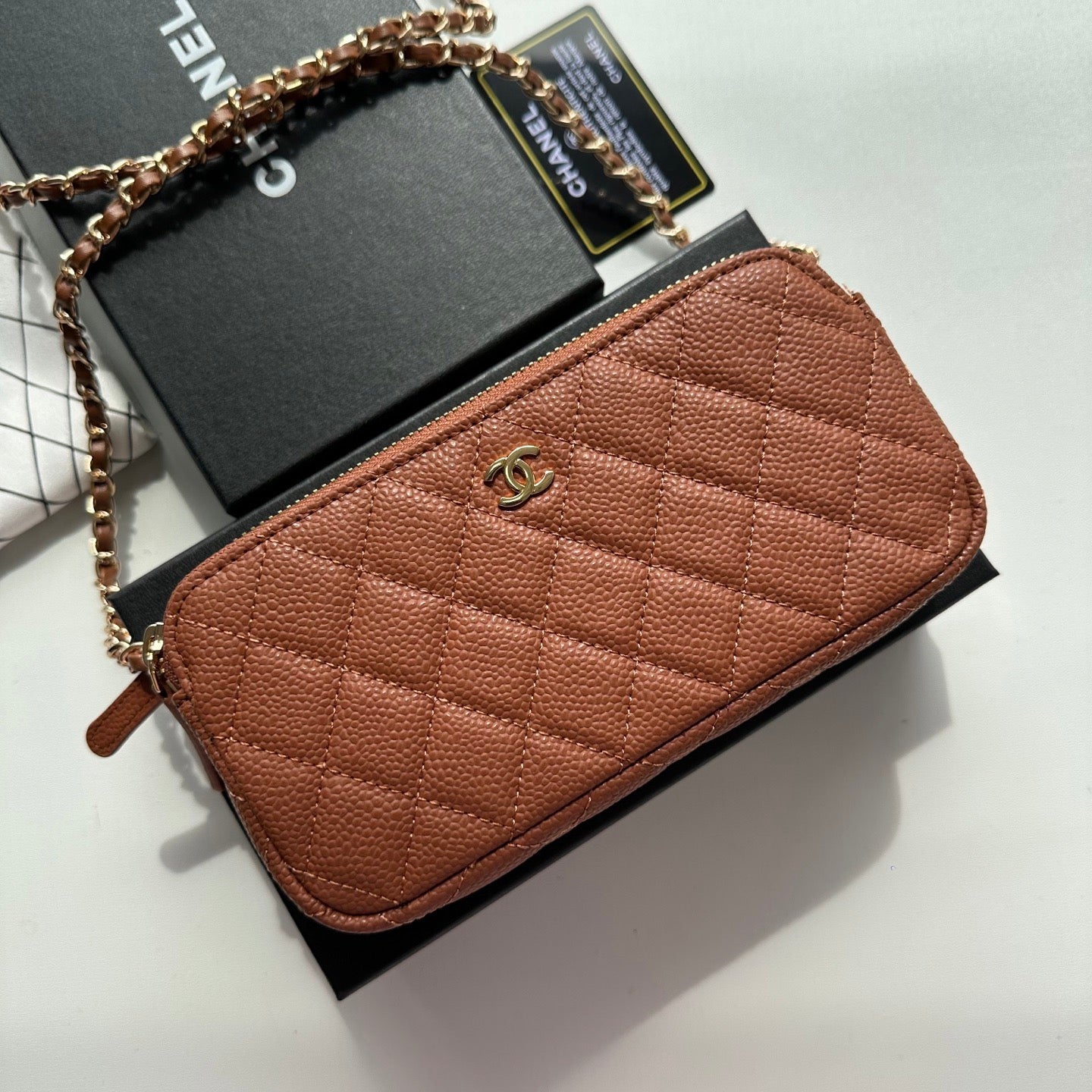 Chanel Quilted Chain Flap Handbag Collection – Classic CC Edition