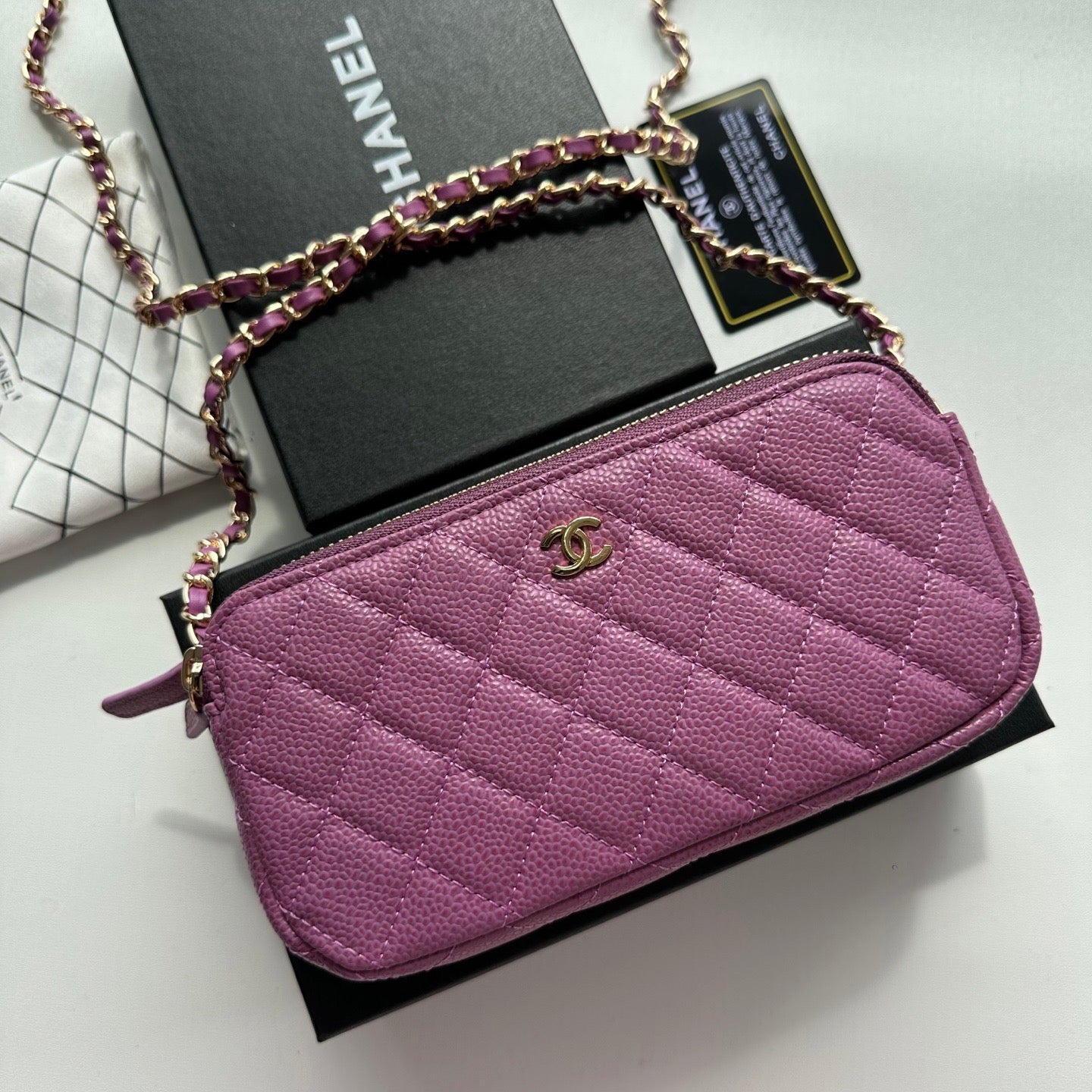 Chanel Quilted Chain Flap Handbag Collection – Classic CC Edition