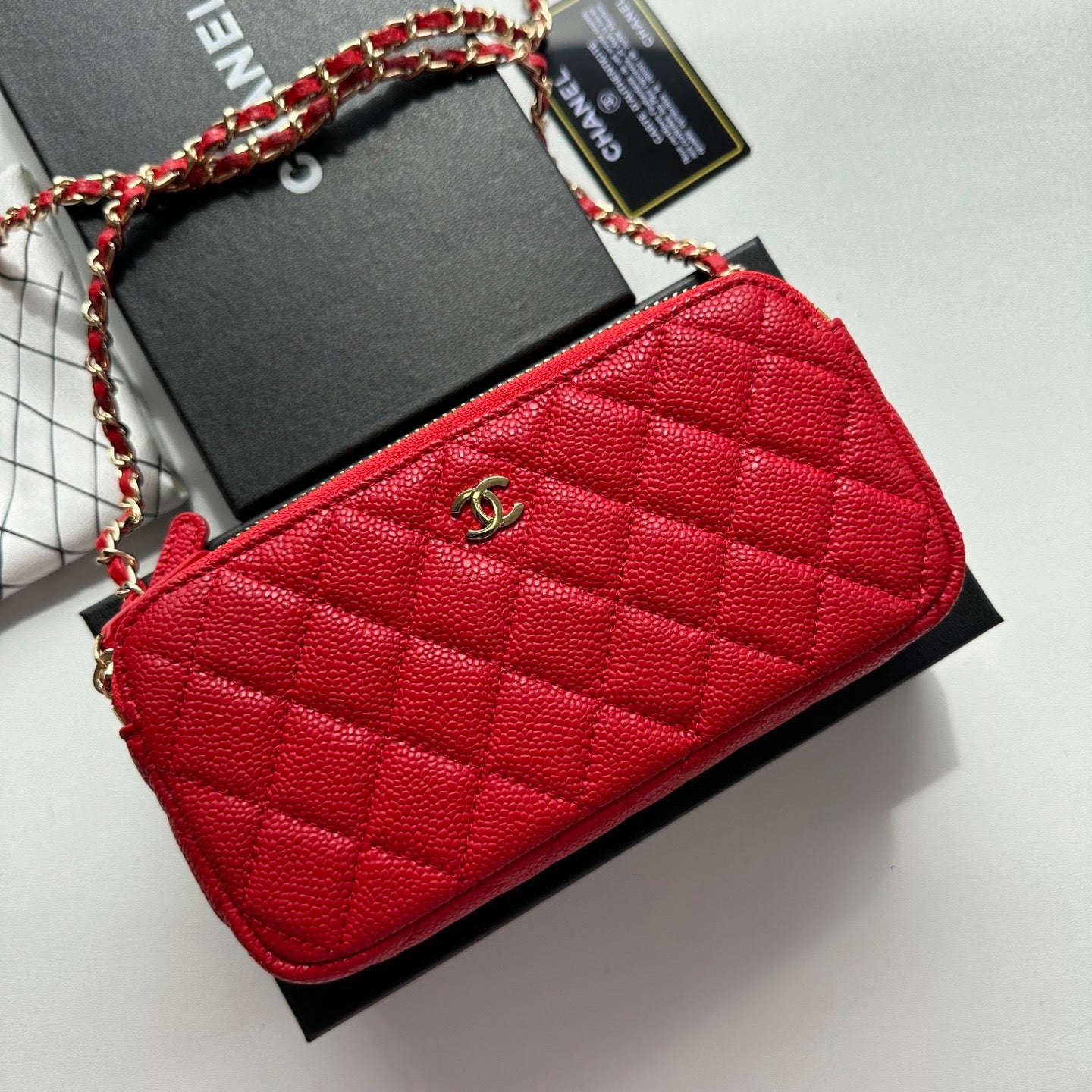 Chanel Quilted Chain Flap Handbag Collection – Classic CC Edition