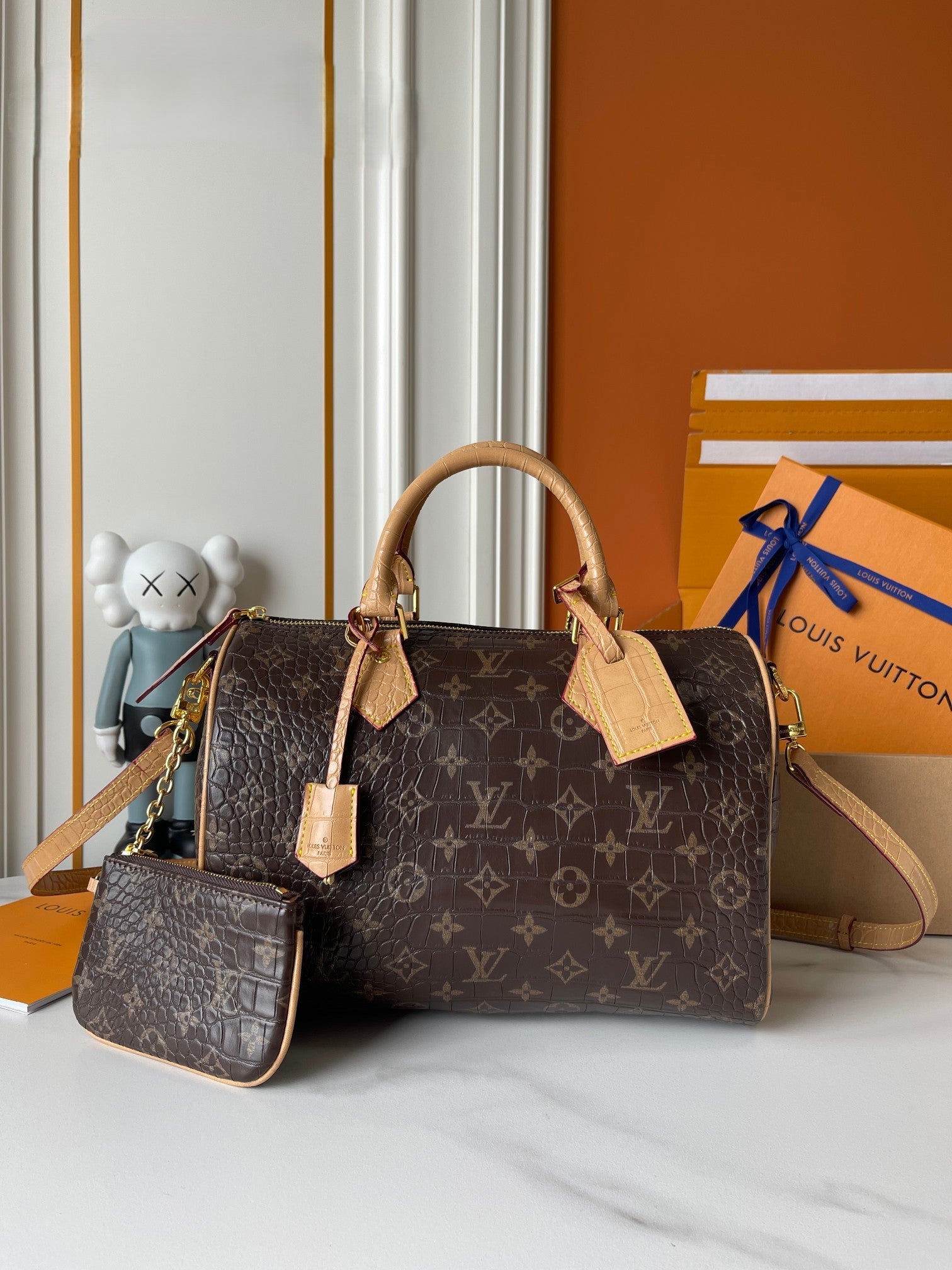 Louis Vuitton Classic Monogram Handbag Duo – Heritage Elegance Edition