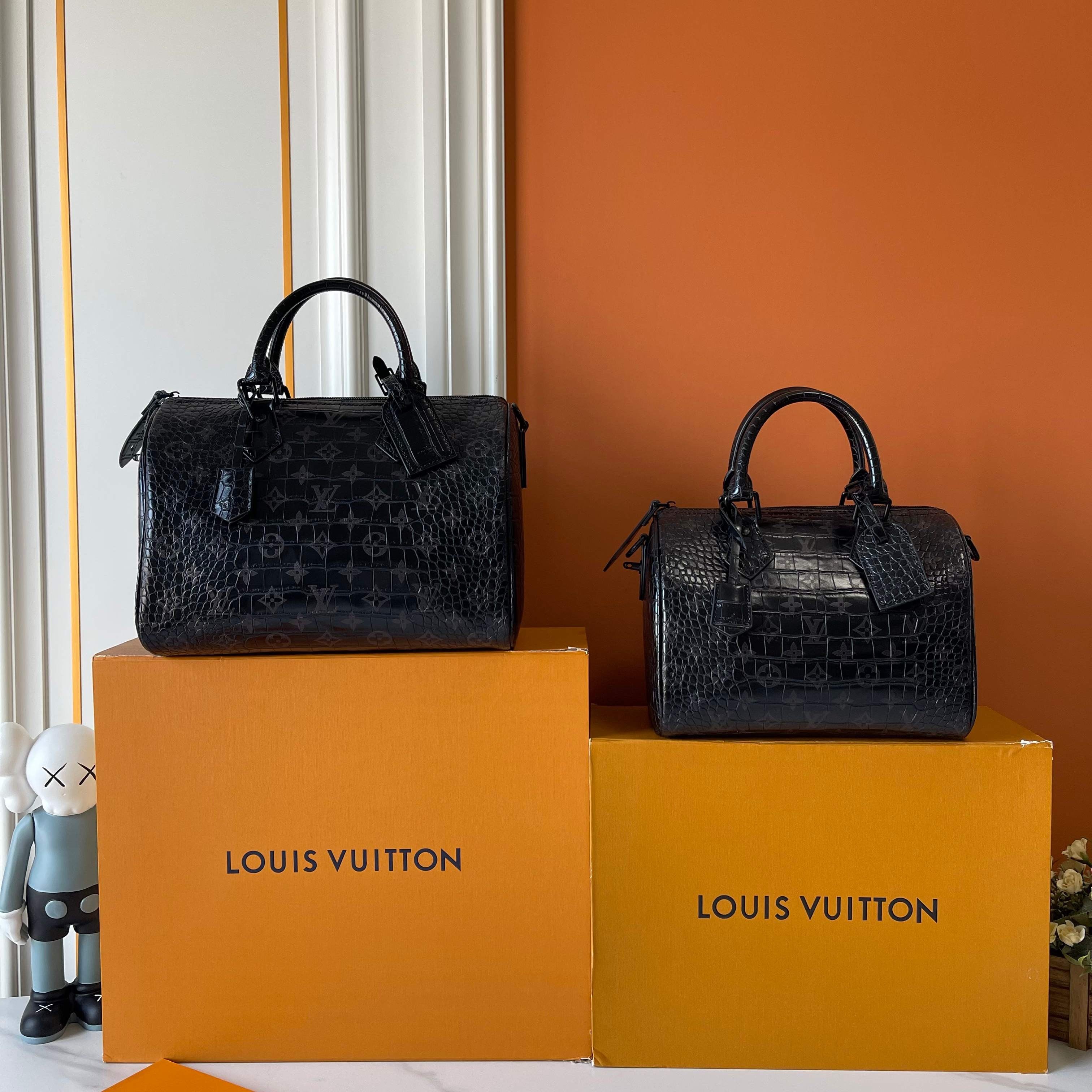 Louis Vuitton Classic Monogram Handbag Duo – Heritage Elegance Edition