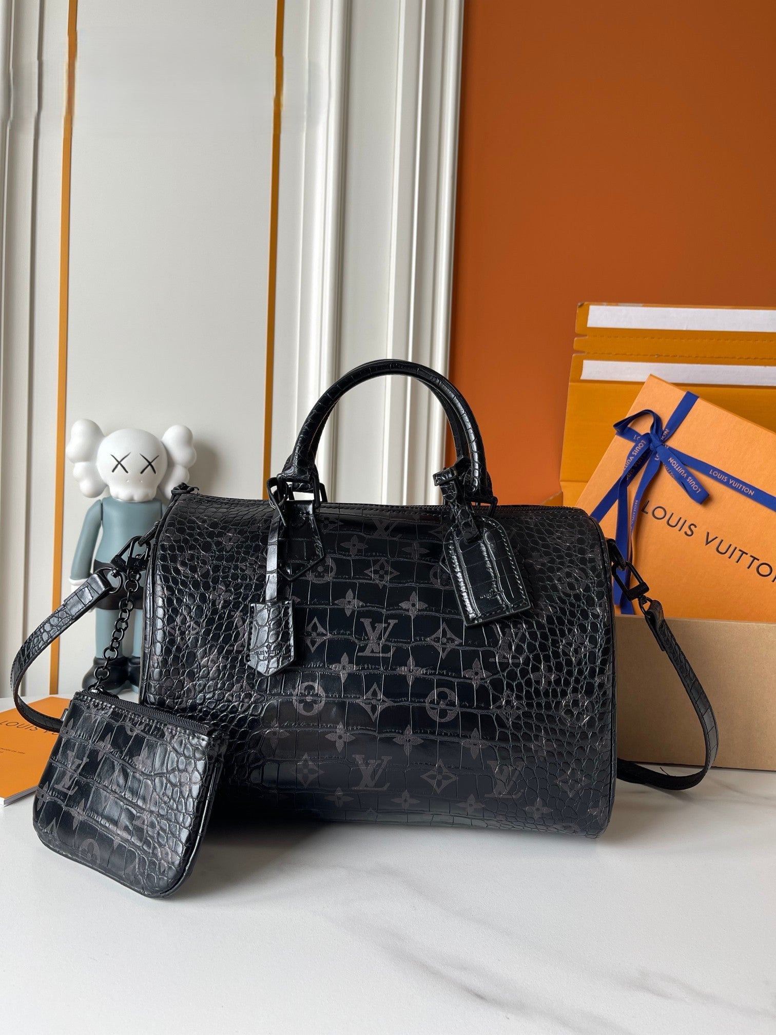 Louis Vuitton Classic Monogram Handbag Duo – Heritage Elegance Edition
