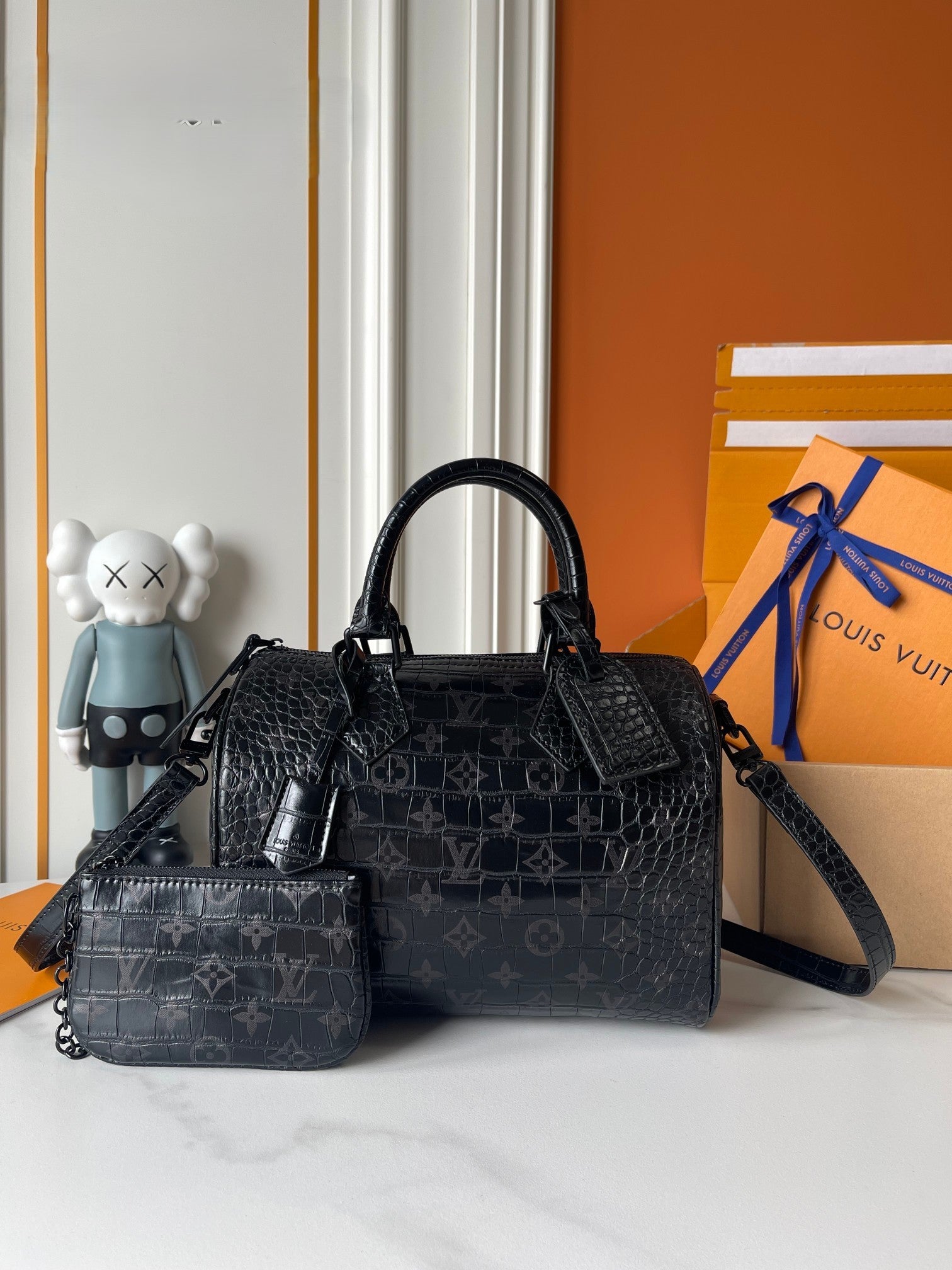 Louis Vuitton Classic Monogram Handbag Duo – Heritage Elegance Edition