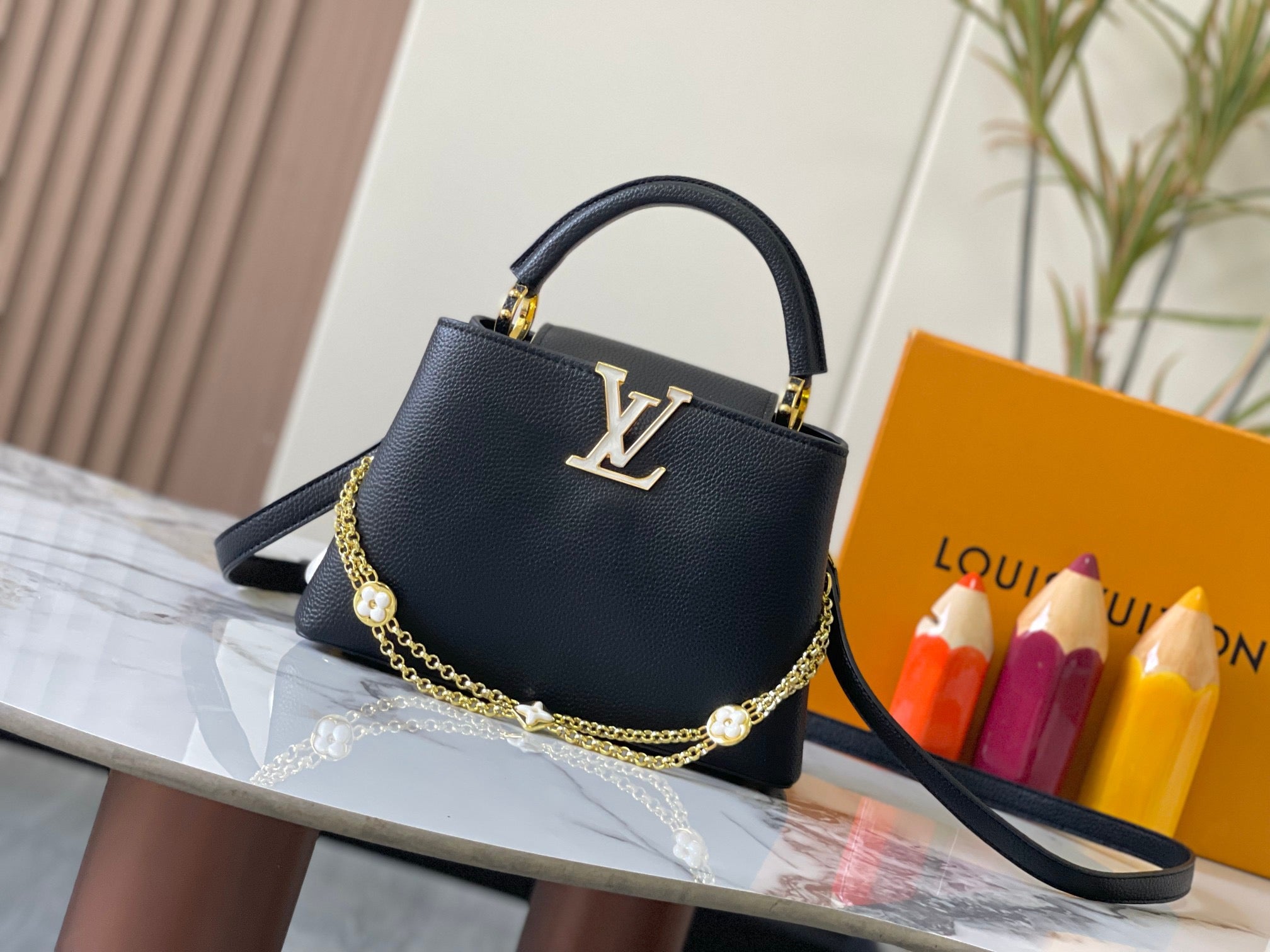 Louis Vuitton Cream Monogram Handbag Trio