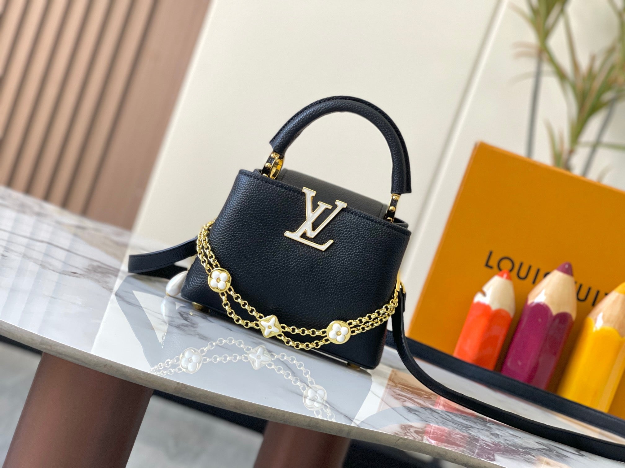 Louis Vuitton Cream Monogram Handbag Trio