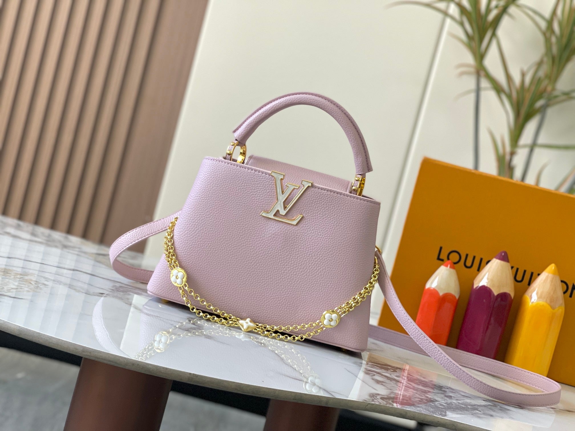 Louis Vuitton Cream Monogram Handbag Trio