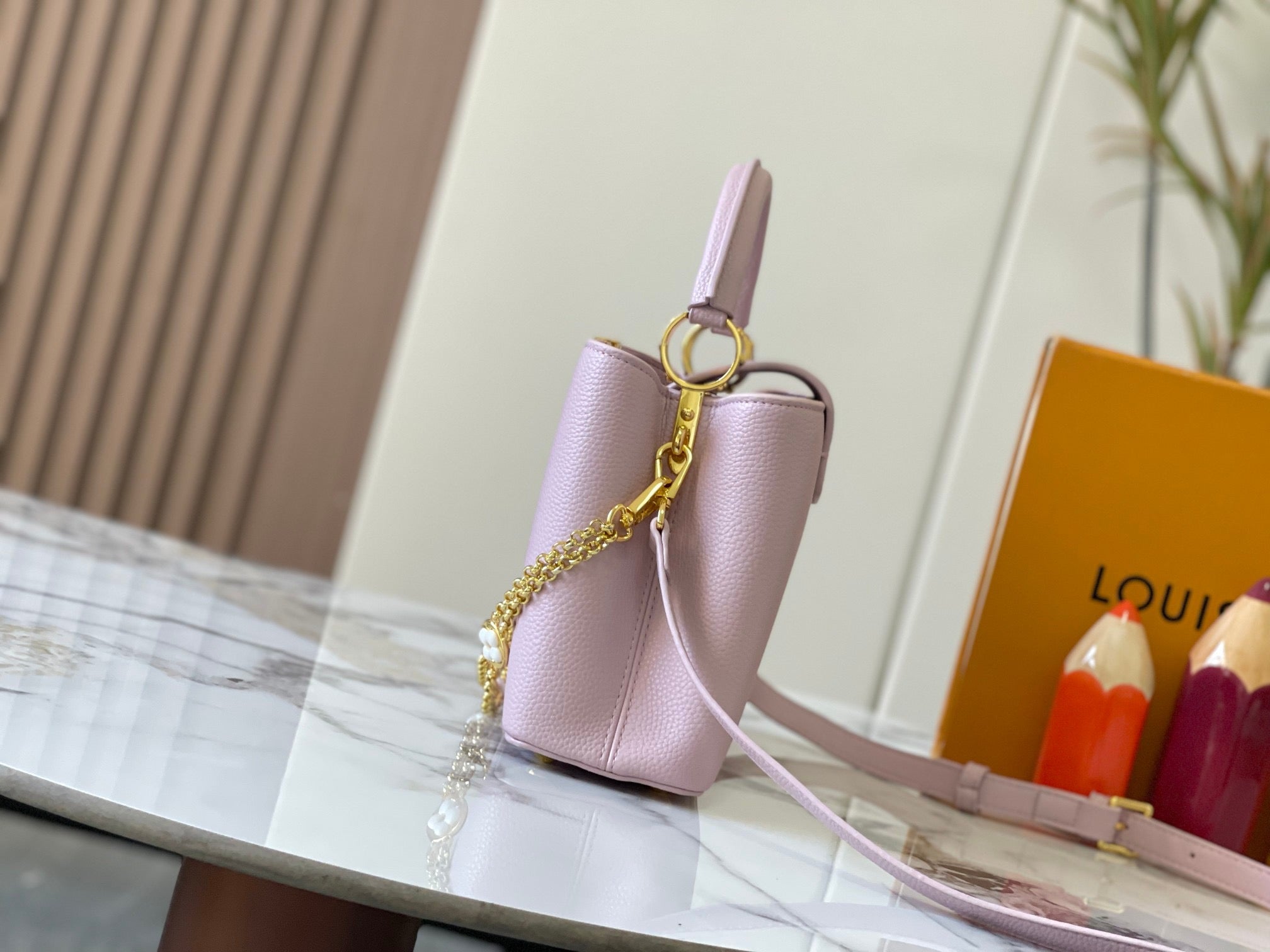 Louis Vuitton Cream Monogram Handbag Trio