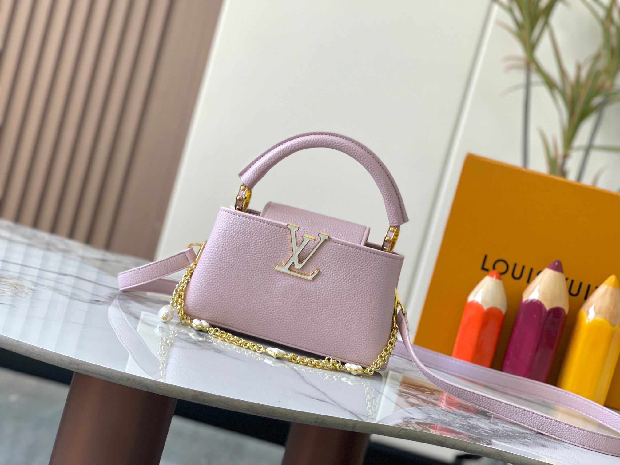 Louis Vuitton Cream Monogram Handbag Trio