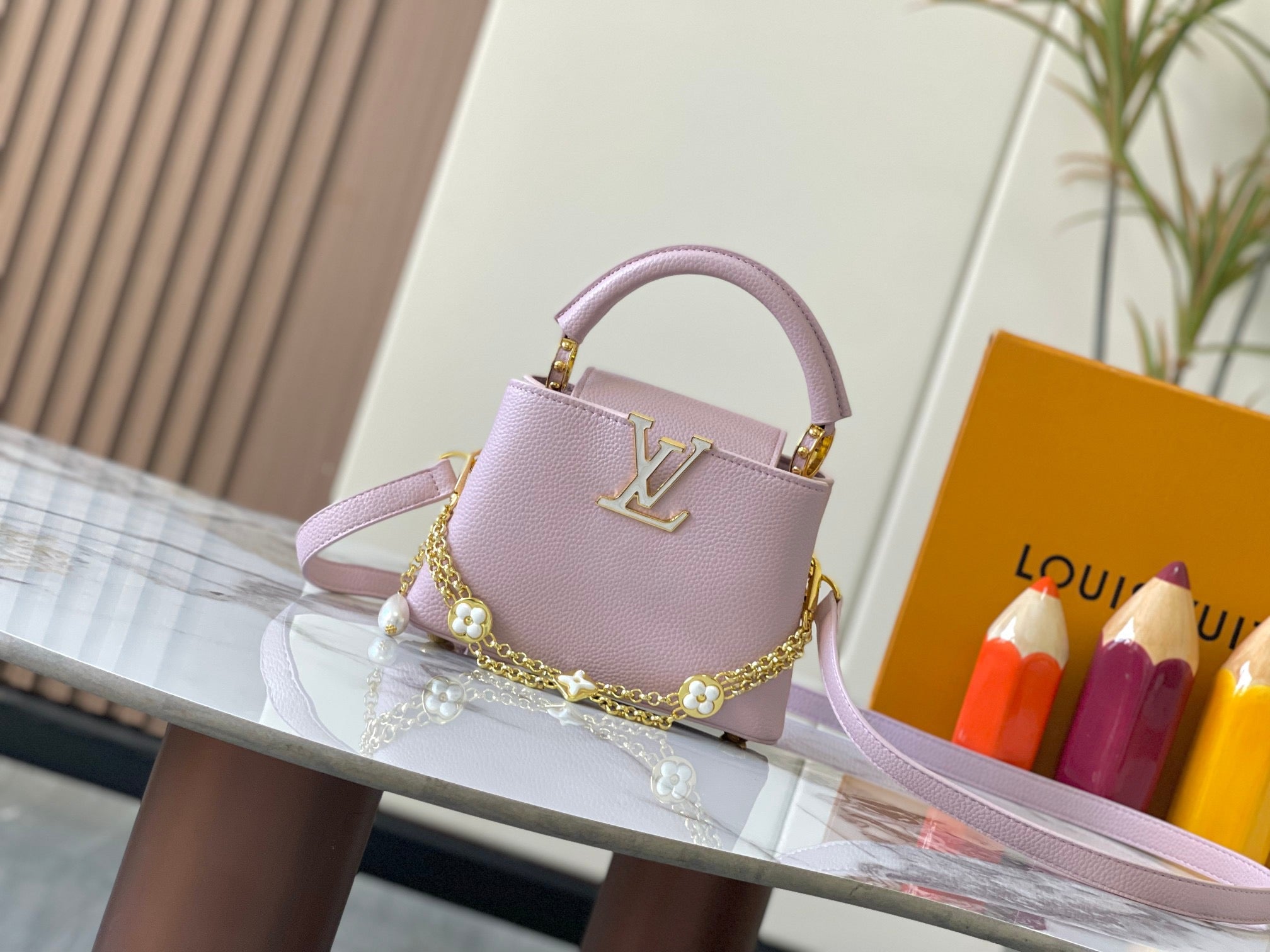 Louis Vuitton Cream Monogram Handbag Trio