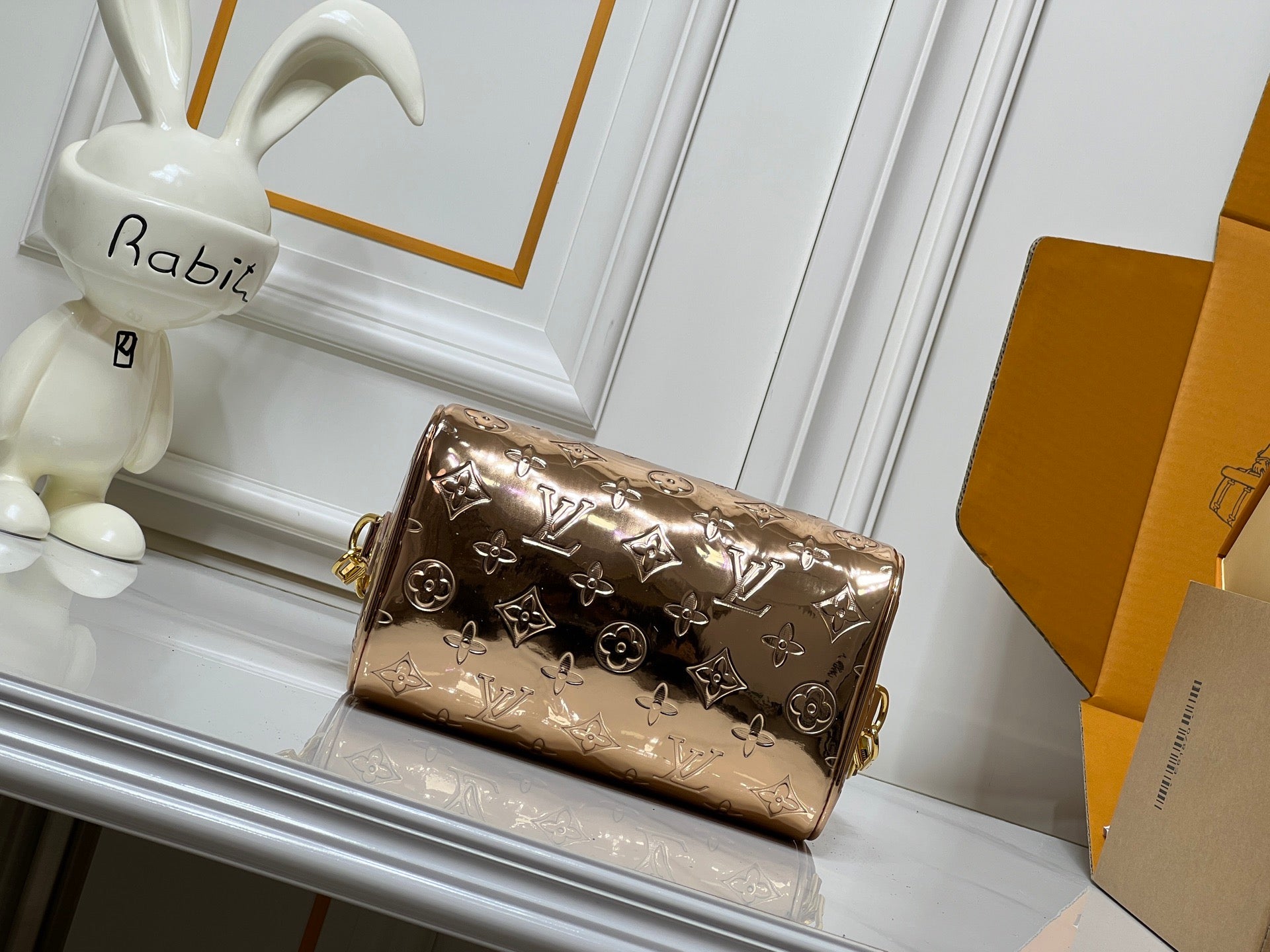 Louis Vuitton Metallic Monogram Handbag Duo – Rose & Silver Luxe Edition