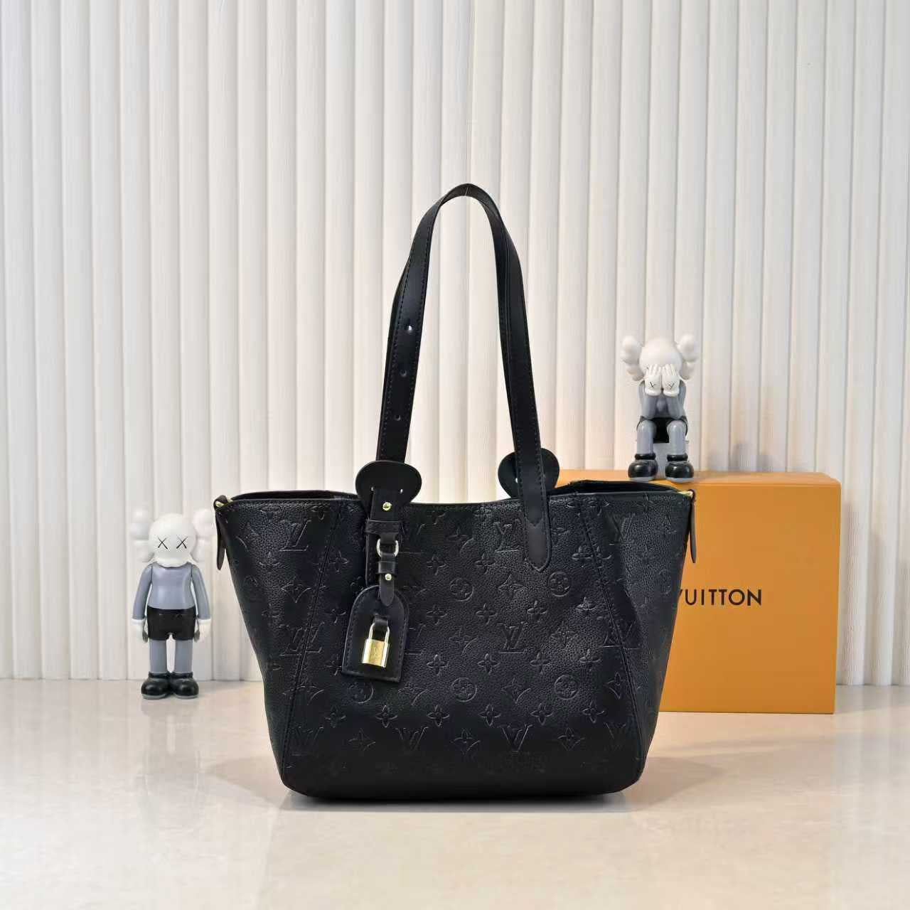 Louis Vuitton Burgundy Monogram Tote Bag – Deep Luxe Edition