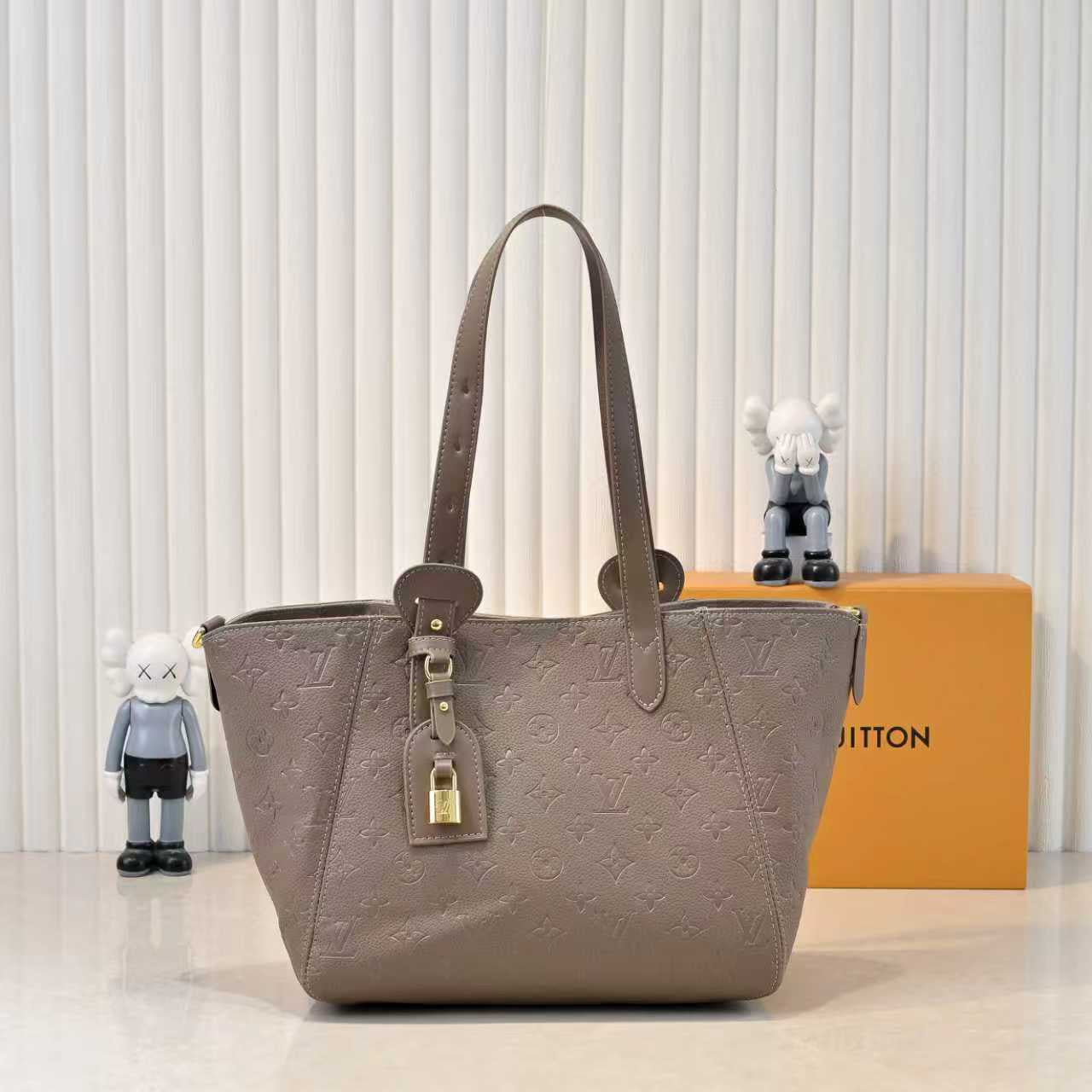 Louis Vuitton Burgundy Monogram Tote Bag – Deep Luxe Edition