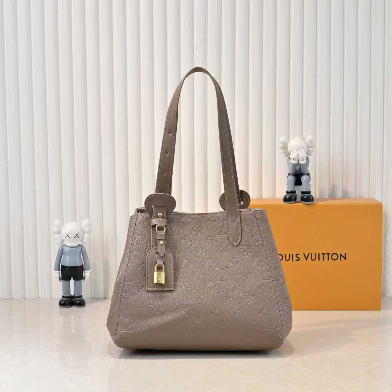 Louis Vuitton Burgundy Monogram Tote Bag – Deep Luxe Edition