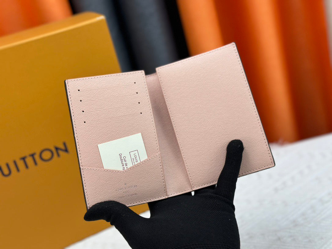 Louis Vuitton Monogram Card Holder Classic Canvas with Playful Cartoon Characters