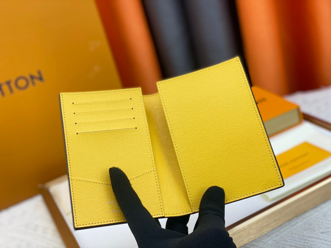 Louis Vuitton Monogram Card Holder Festive Cityscape with Cartoon Characters