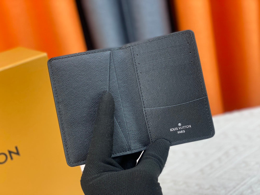 Louis Vuitton Monogram Cardholder Artistic Eye Motif & Abstract Design