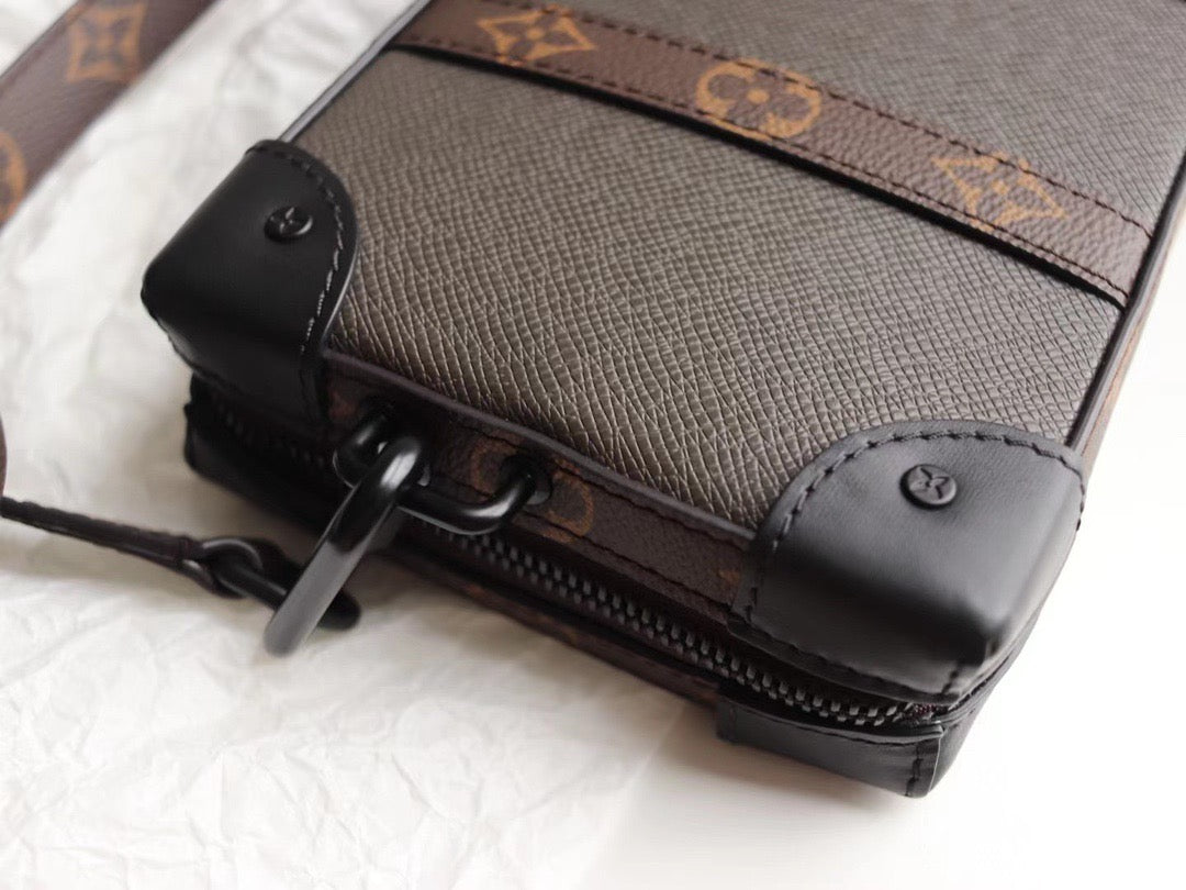 Louis Vuitton Monogram Crossbody Bag & Wallet Set
