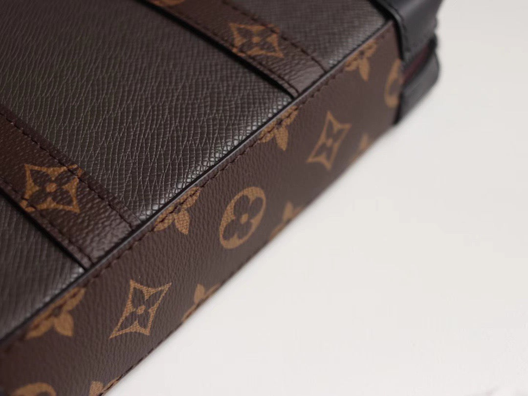 Louis Vuitton Monogram Crossbody Bag & Wallet Set