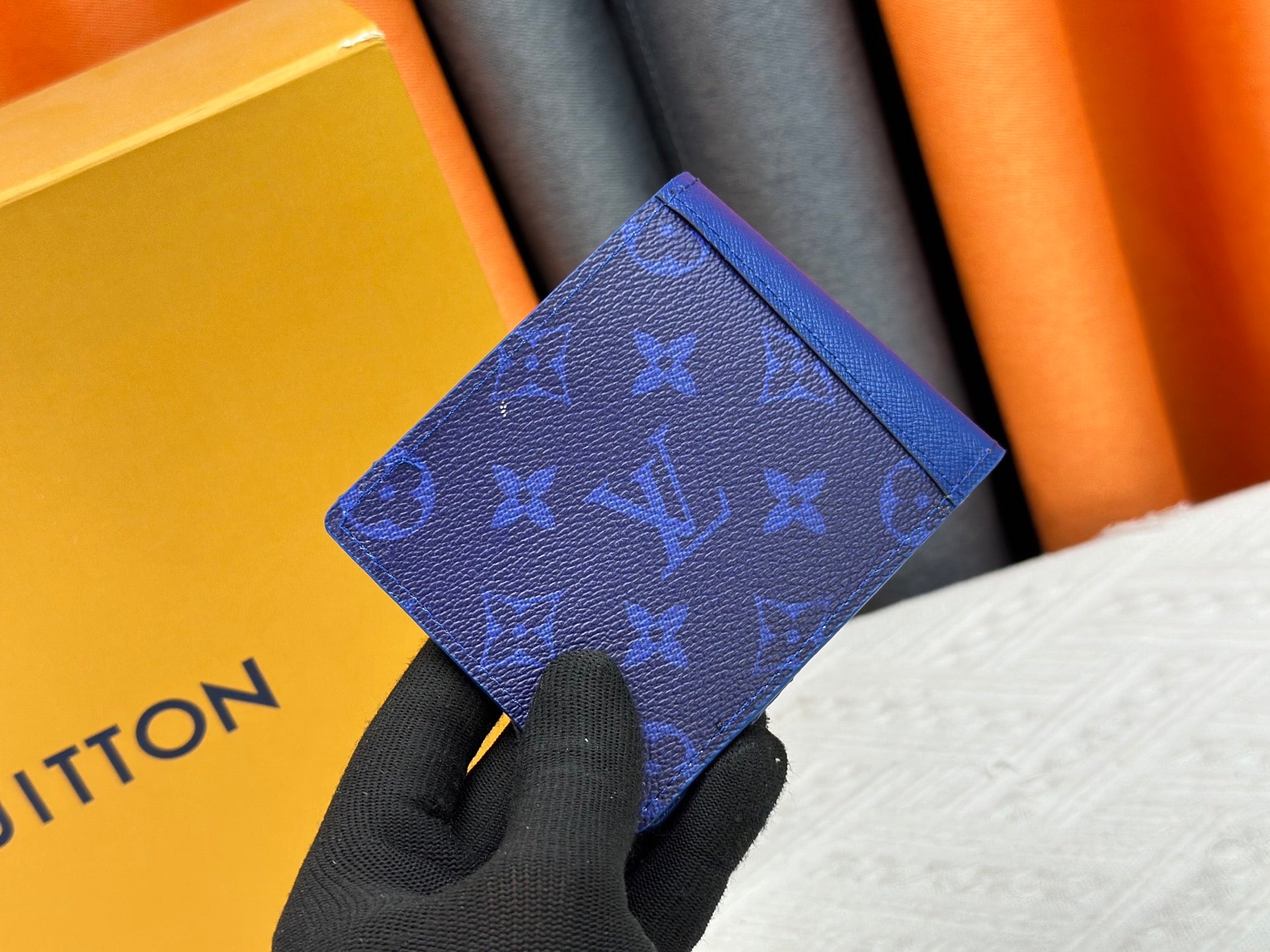 Louis Vuitton Blue Monogram Wallet