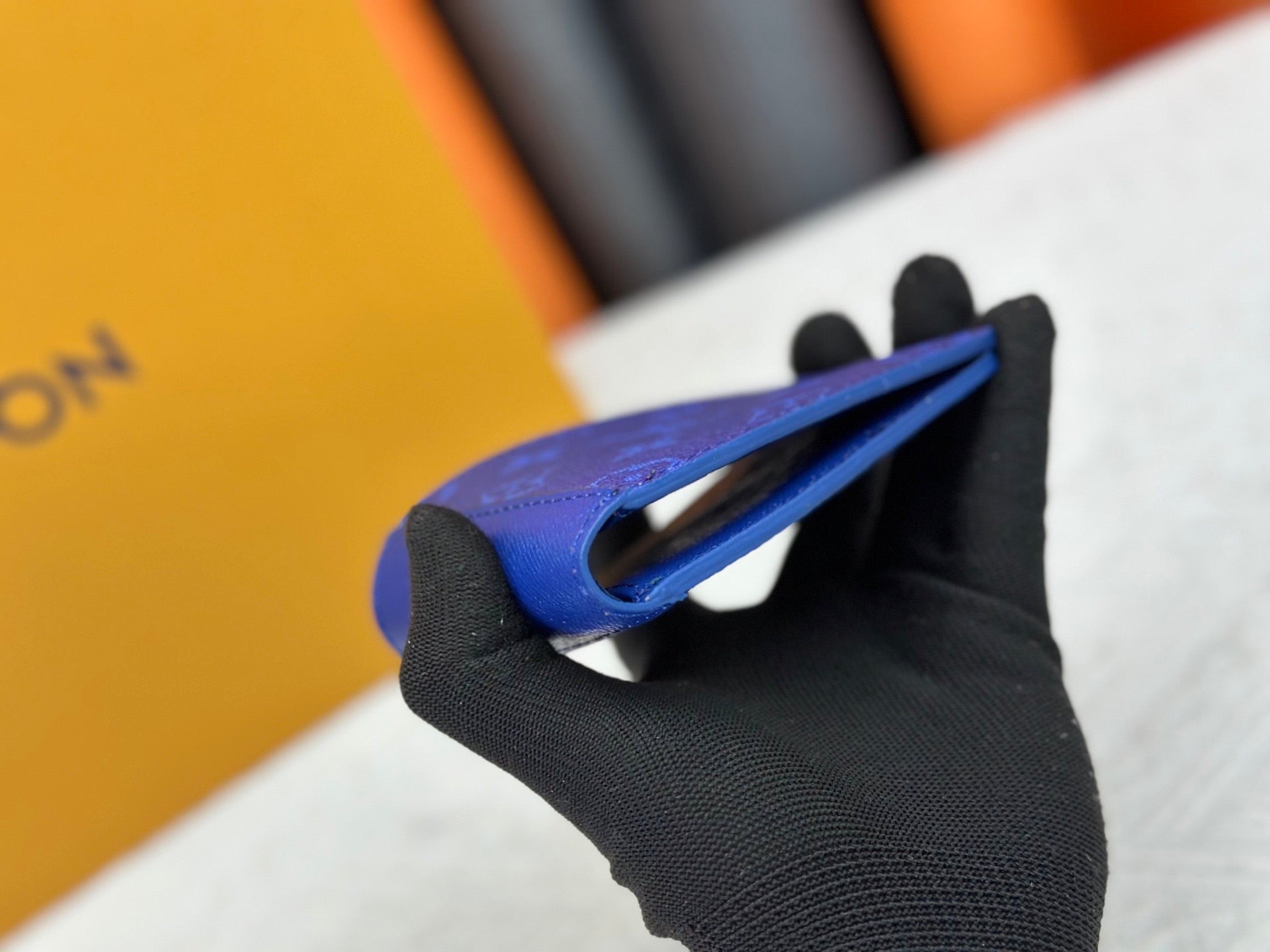 Louis Vuitton Blue Monogram Wallet