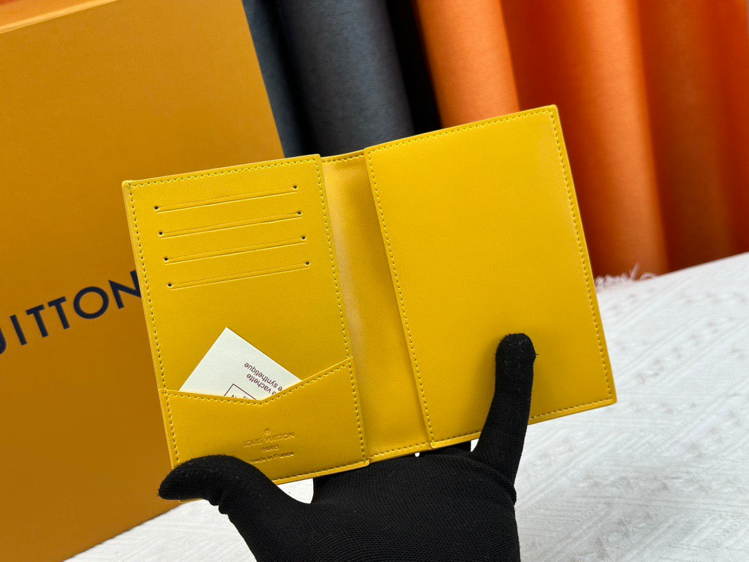 Louis Vuitton Compact Cardholder White Monogram on Bold Colors