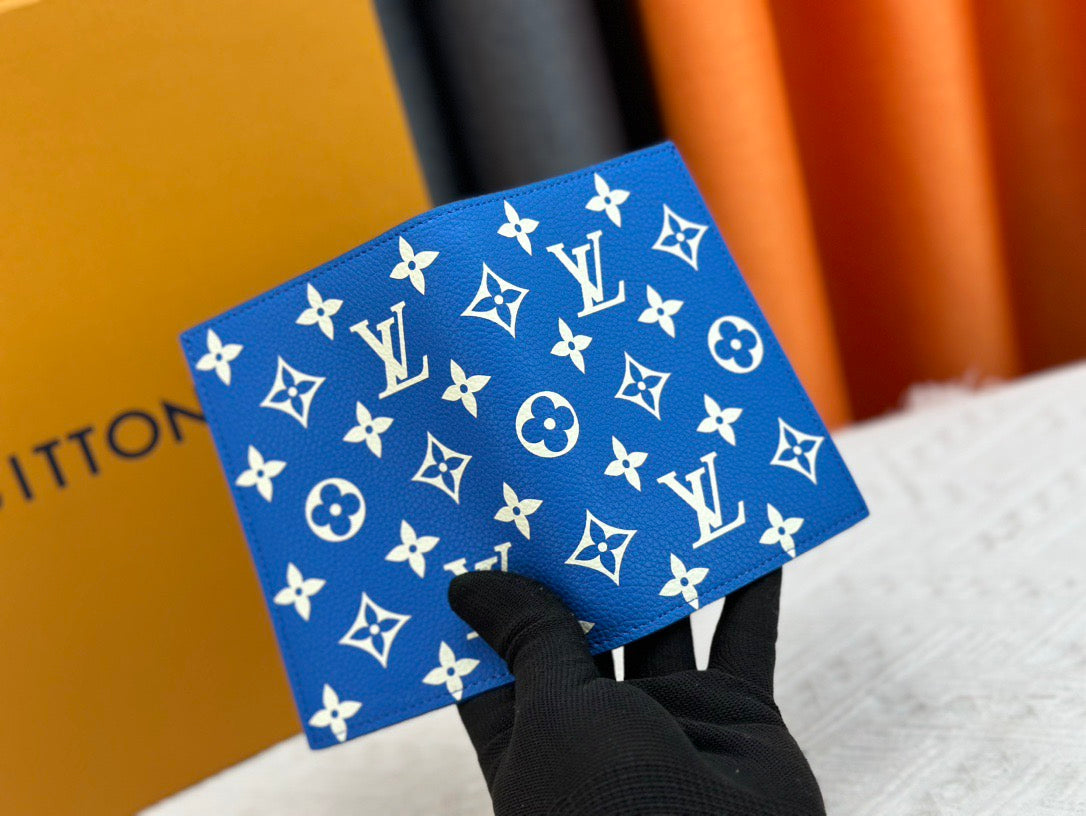 Louis Vuitton Compact Cardholder White Monogram on Bold Colors