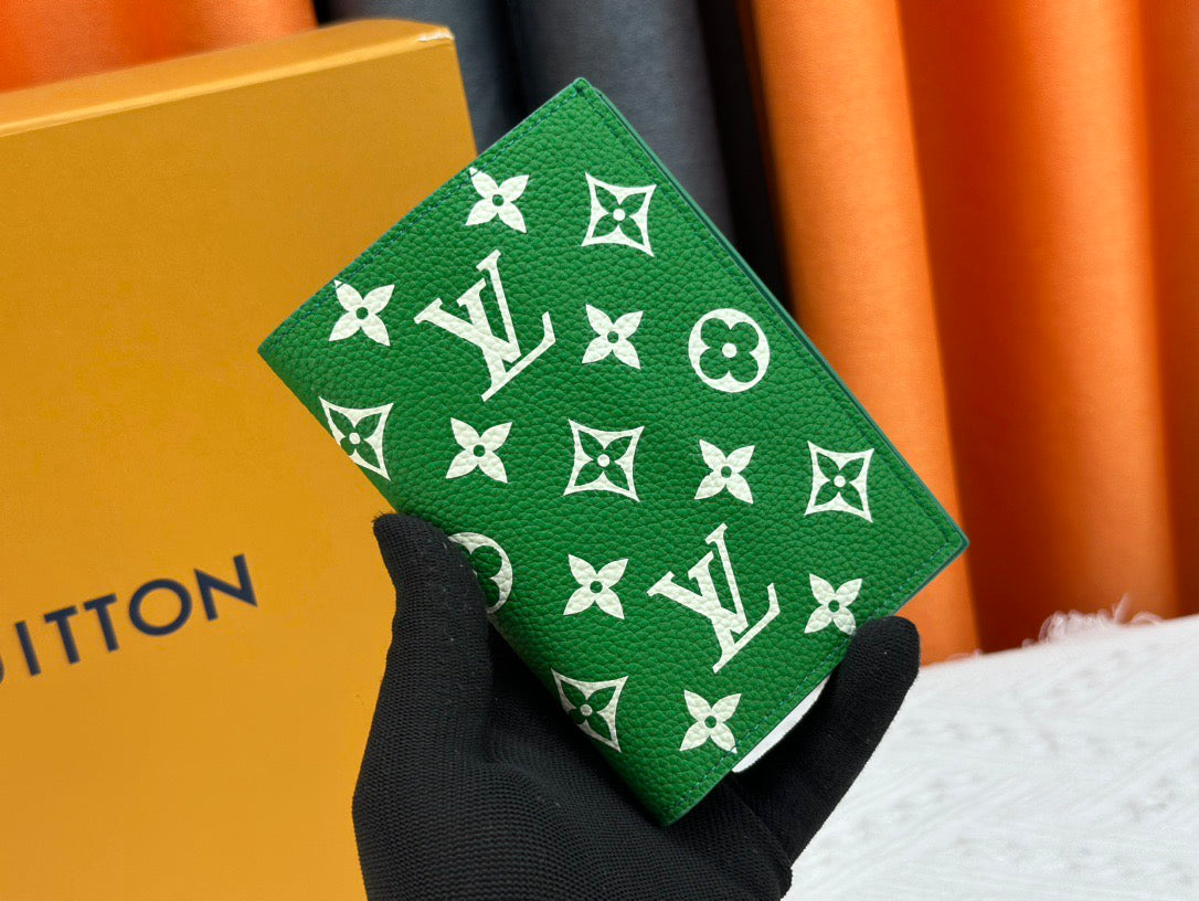 Louis Vuitton Compact Cardholder White Monogram on Bold Colors