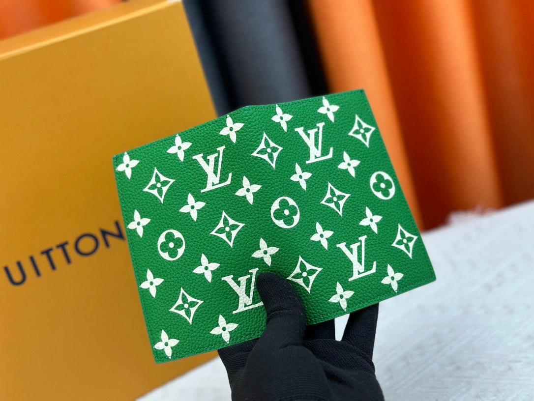 Louis Vuitton Compact Cardholder White Monogram on Bold Colors