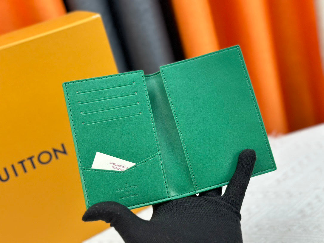 Louis Vuitton Compact Cardholder White Monogram on Bold Colors