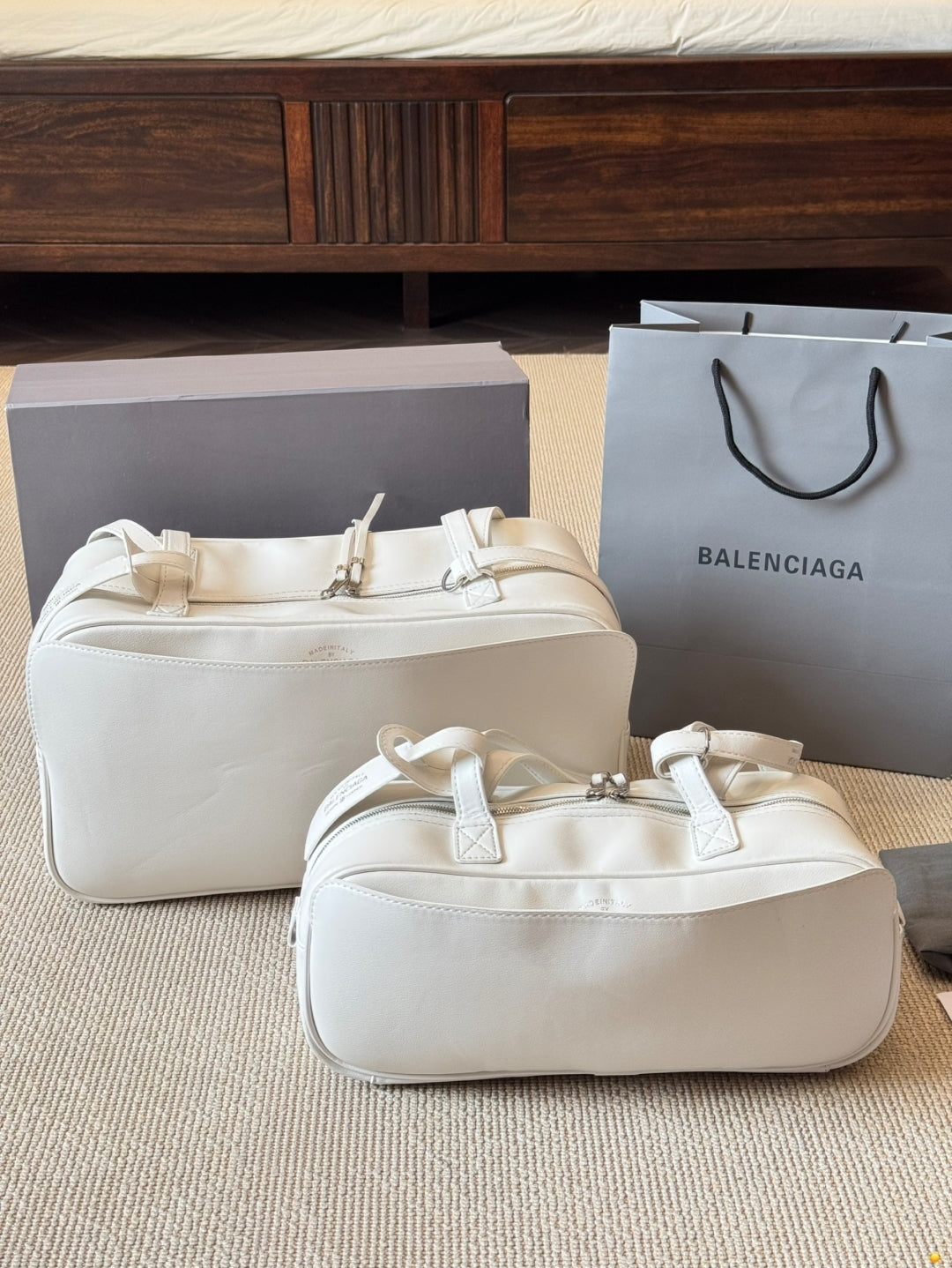 Balenciaga Logo Handbag Collection  Duffle & Top-Handle Styles