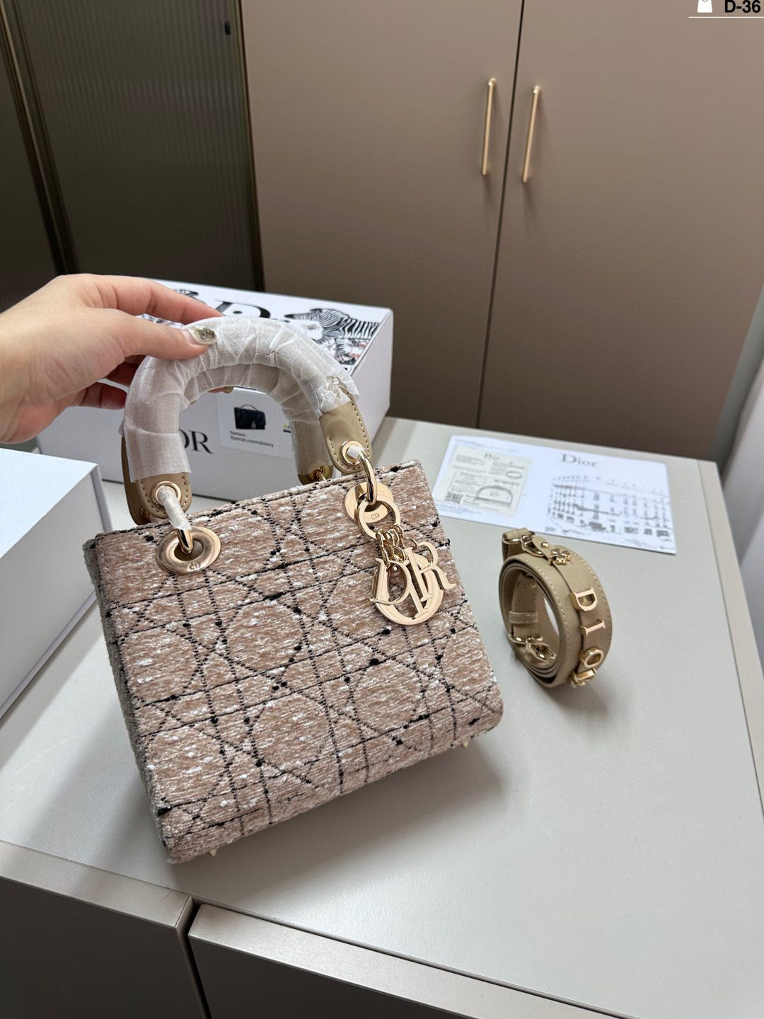 Mini Lady Dior-Inspired Handbag