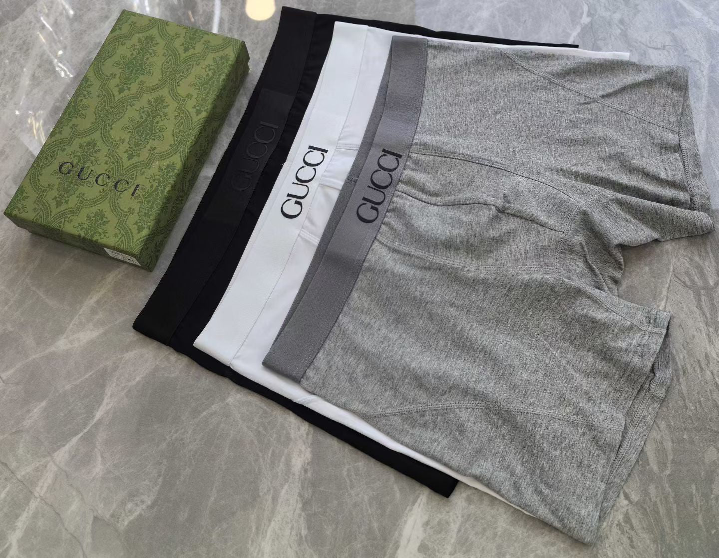 Gucci CoreLine Briefs – Monochrome Signature Edition