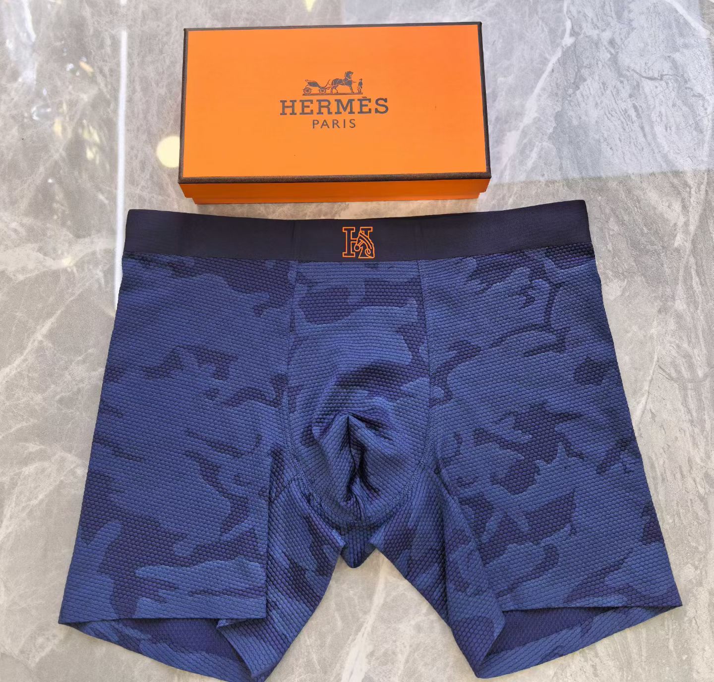 Hermès Cavaluxe Briefs – Camouflage Emblem Edition
