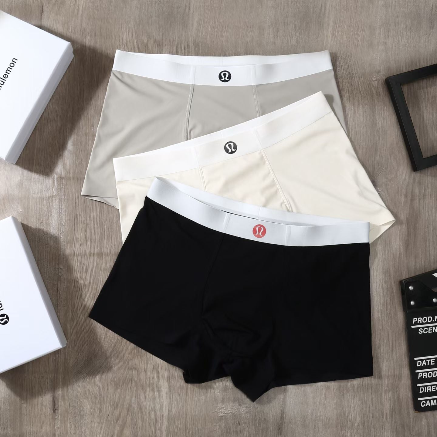 Lululemon CoreFlex Briefs – Studio Neutral Edition