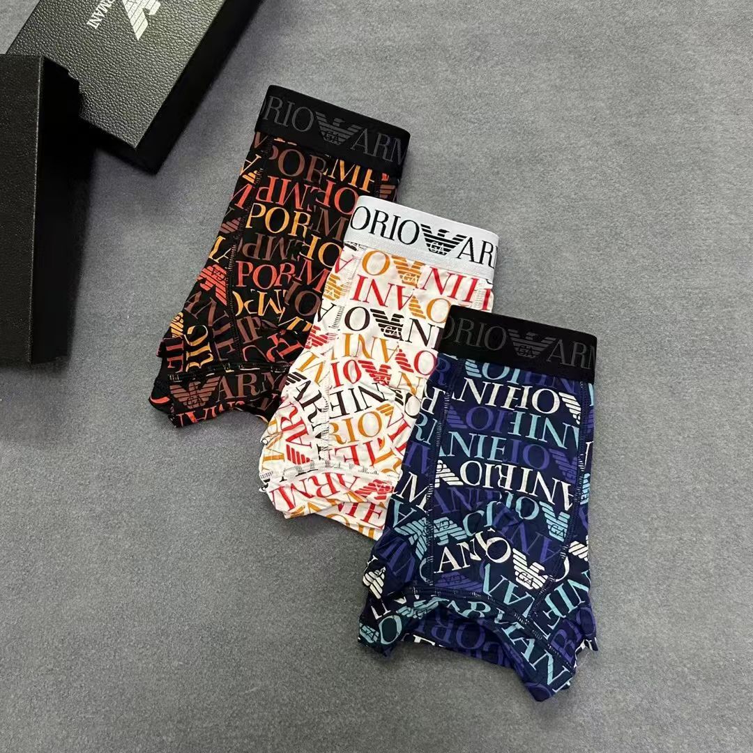 Emporio Armani PrintCore Briefs – Iconic Logo Series