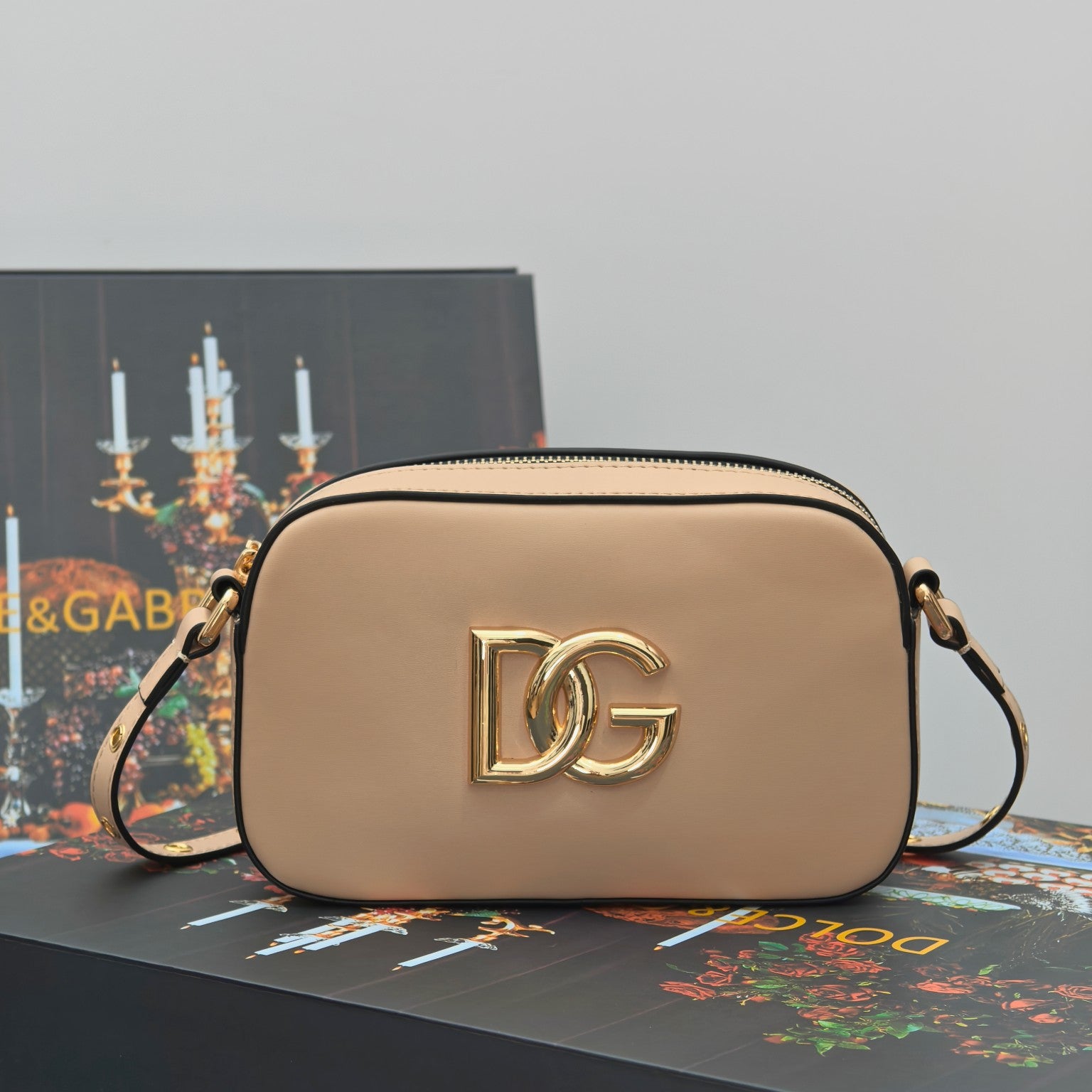 Dolce & Gabbana DG Logo Handbag Smooth Leather