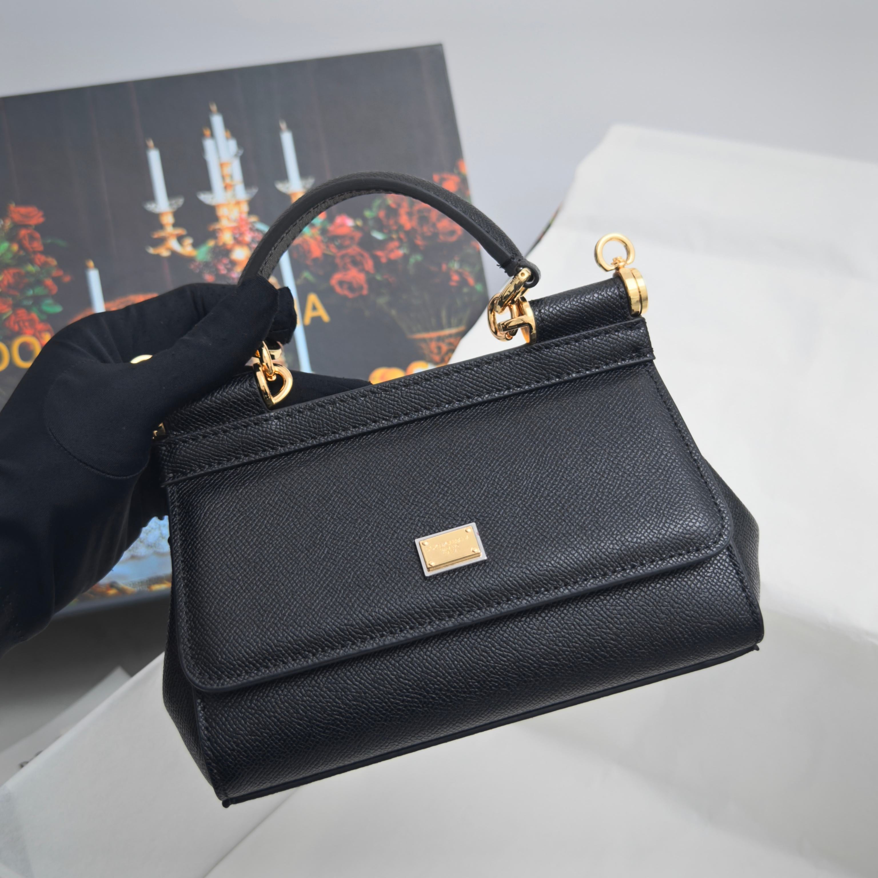 Dolce & Gabbana Classic Calfskin Handbag