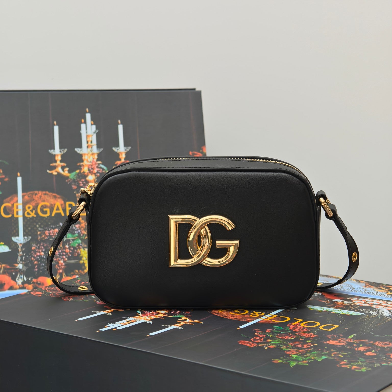 Dolce & Gabbana DG Logo Handbag Smooth Leather