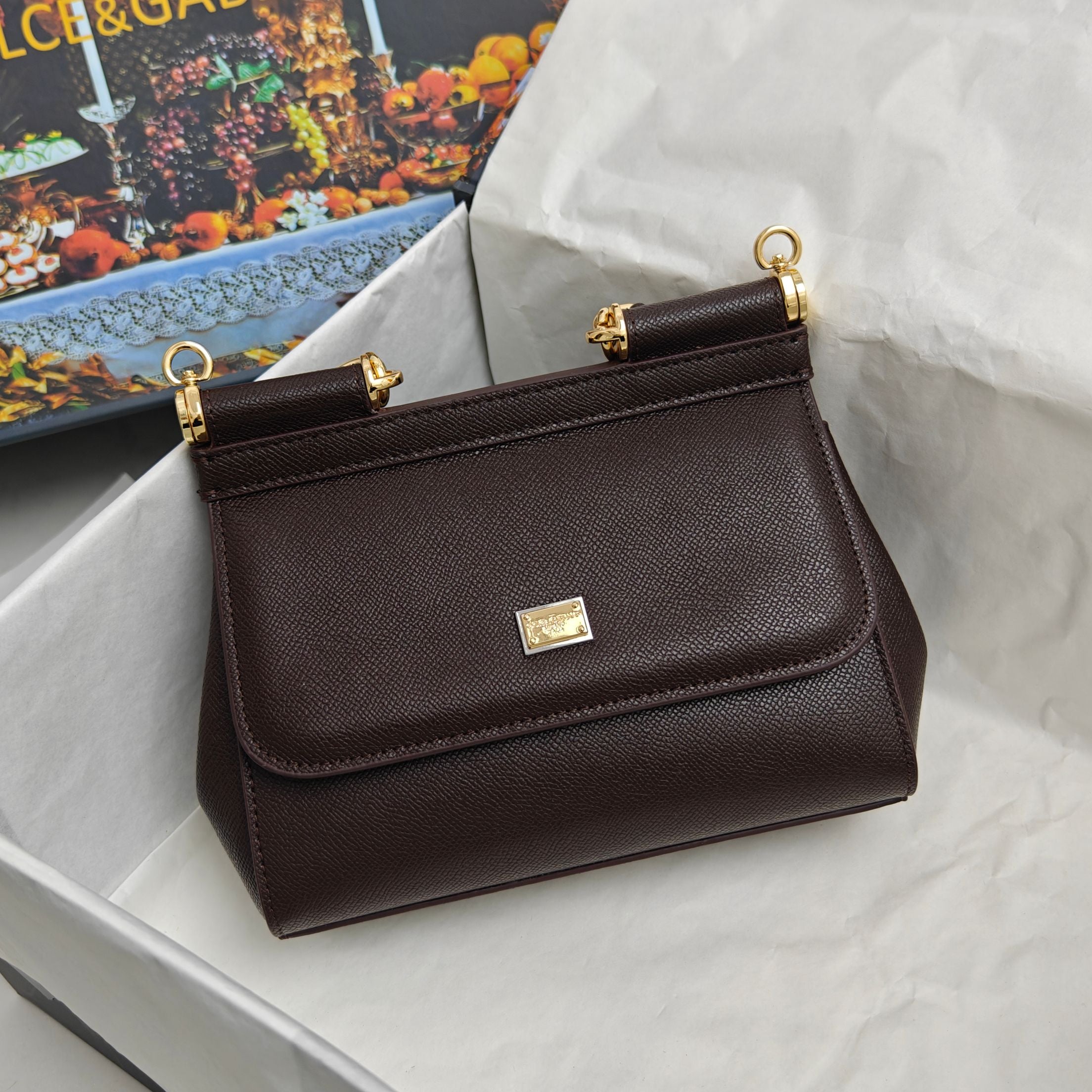 Dolce & Gabbana Classic Calfskin Handbag
